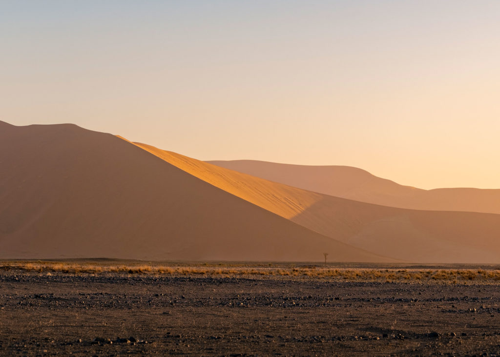 Sossusvlei Dunes at Sunset Namibia