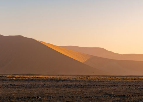 Sossusvlei Dunes at Sunset Namibia